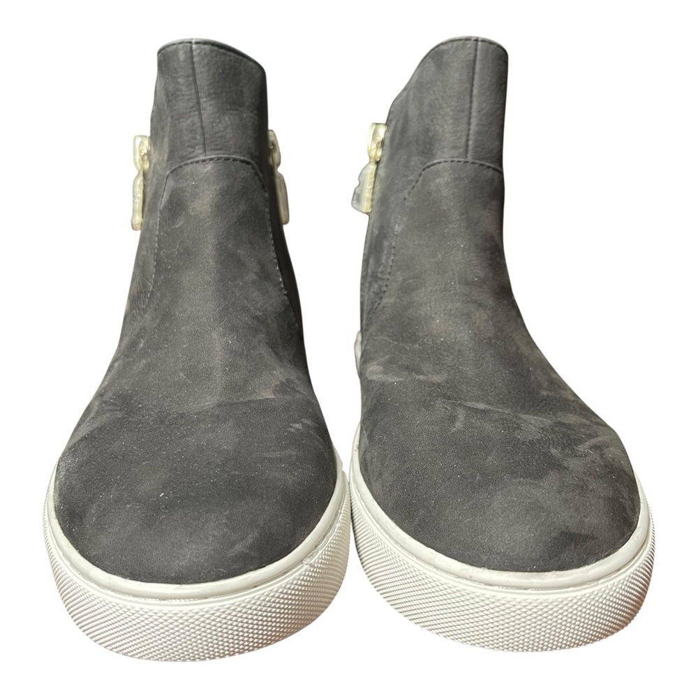 Kenneth Cole New York Leather High Top Zip Sneakers, Men,9.5Modern Street Style